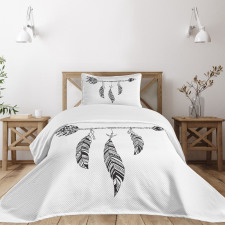 Bohemian Arrow Design Bedspread Set