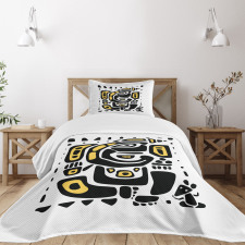 Oriental Yoga Pattern Bedspread Set