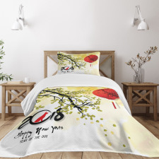 Thriving Branch Bedspread Set