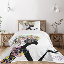 Floral Girl Bedspread Set