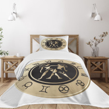 Circle and Twins Bedspread Set