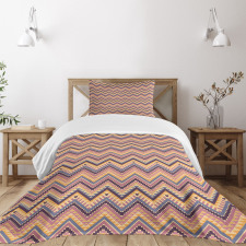 Native Chevron Bedspread Set