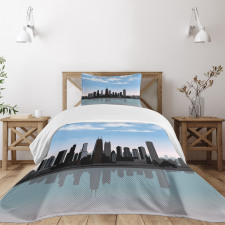 Missisippi River City Bedspread Set
