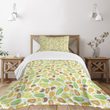 Pineapple Papaya Coconut Bedspread Set