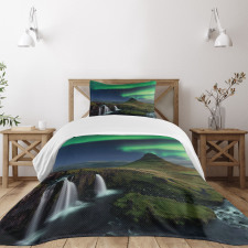 Waterfall Night Bedspread Set