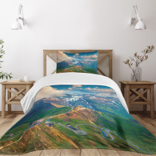 Grossglockner Austria Bedspread Set