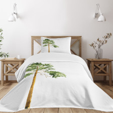 Aquarelle Nature Sketch Bedspread Set