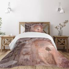 Greek Building Bedspread Set