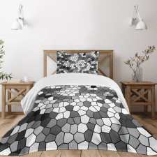 Stained Glass Mosaic Bedspread Set