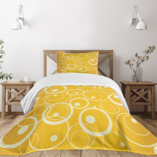 Circles and Dots Bedspread Set