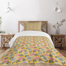 Exotic Hibiscuses Bedspread Set