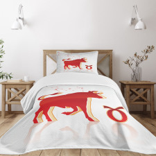 Animal and Stars Bedspread Set