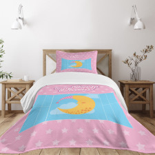 Moon Sky Window Bedspread Set