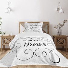 Romantic Curly Bedspread Set