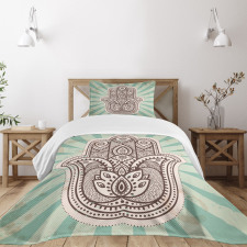 Middle Eastern Hand Bedspread Set