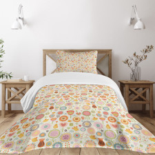 Bees Birds Butterflies Bedspread Set