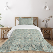 Hipster Summer Mood Bedspread Set