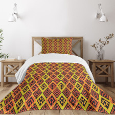 Peruvian Rhombus Bedspread Set