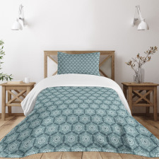 Growth Rings Circles Bedspread Set