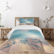 Milky Way and Himalayas Bedspread Set