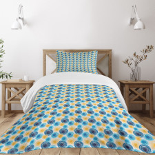 Sketch Circles Bedspread Set