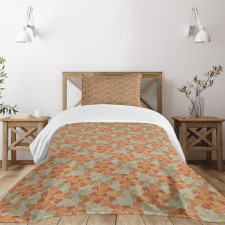 Vintage Art Pattern Bedspread Set