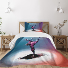 Break Dancer Sketch Bedspread Set