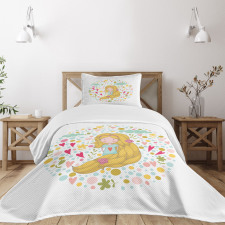 Cheerful Spring Kid Bedspread Set