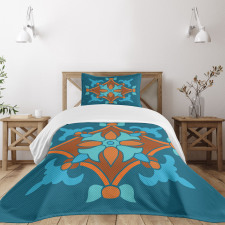 Folkloric Pattern Bedspread Set