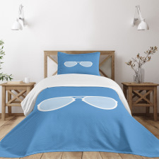 Aviator Sunglass Bedspread Set