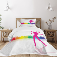 Dancing Girlt Party Bedspread Set