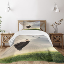 Poetry Bleak Weather Bedspread Set