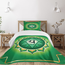 Anahata The Heart Love Bedspread Set