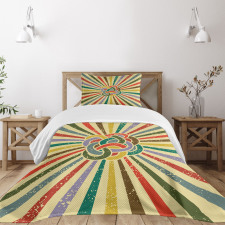 Sixties Design Bedspread Set