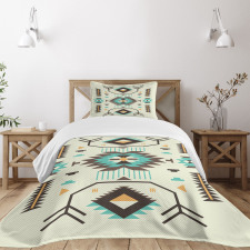 Aztec Art Bedspread Set