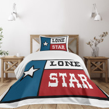 State Flag Design Bedspread Set