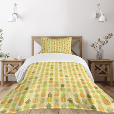 Tropical Hawaii Design Bedspread Set