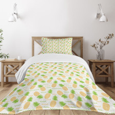 Summer Fruits Arrangement Bedspread Set