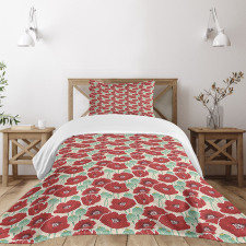 Spring Garden Artwork Bedspread Set