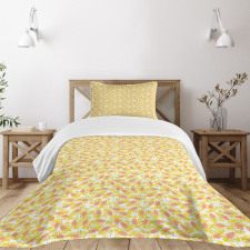 Strelitzia Silhouettes Bedspread Set