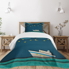 Kids Midnight Sea Bedspread Set