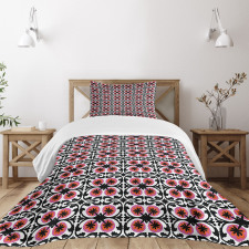 Oriental Suzani Pattern Bedspread Set