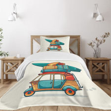 Rickshaw Luggage Bedspread Set