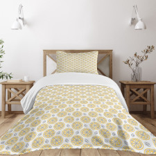 Thin Sliced Citruses Bedspread Set