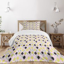 Crocked Line Lemons Bedspread Set