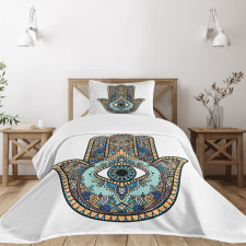 Motif All Seeing Eye Bedspread Set