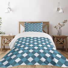 Mosaic Plaid Bedspread Set