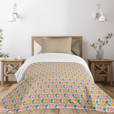 Floral Pattern Design Bedspread Set