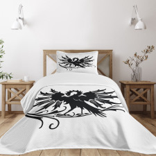 Medieval Eagle Bedspread Set