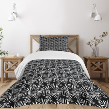 Bohemian Floral Print Bedspread Set